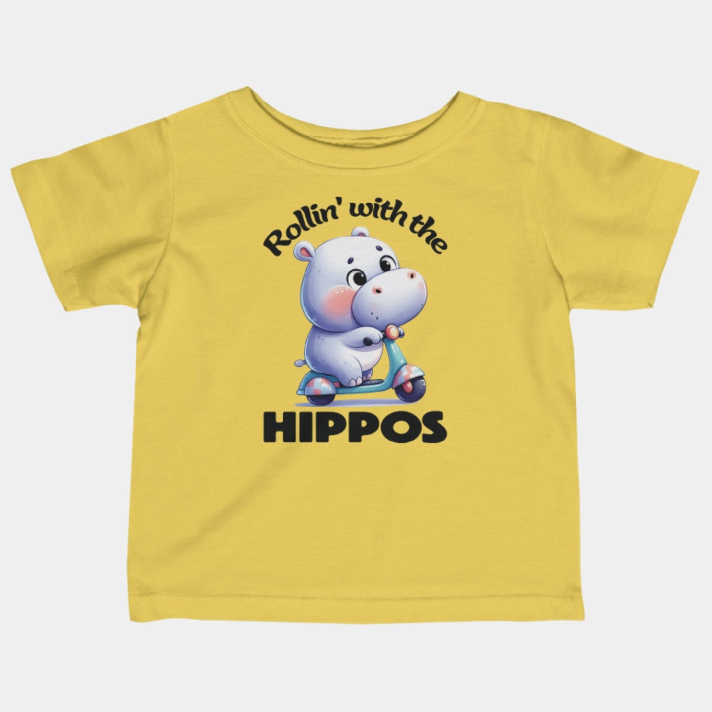 'Rollin' with the Hippos' Baby T-shirt