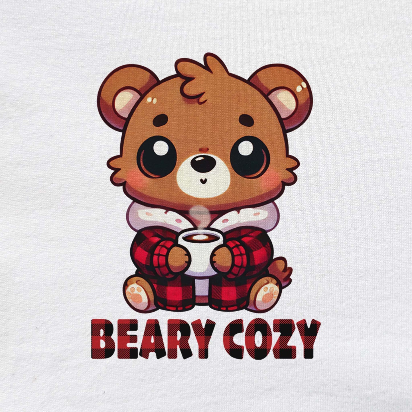 'Beary Cozy' Baby Short Sleeve Bodysuit