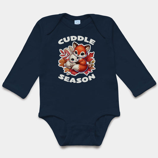 'Cuddle Season' Baby Long Sleeve Bodysuit