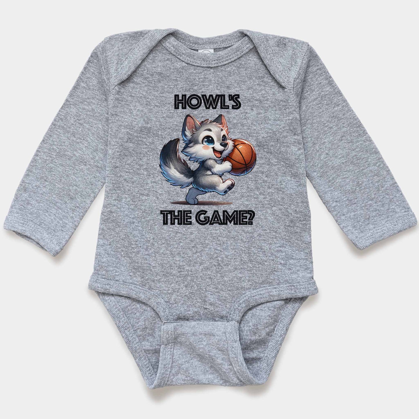 'Howl's the Game?' Long Sleeve Bodysuit