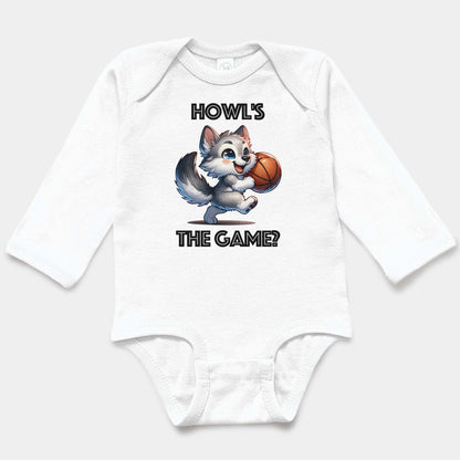 'Howl's the Game?' Long Sleeve Bodysuit