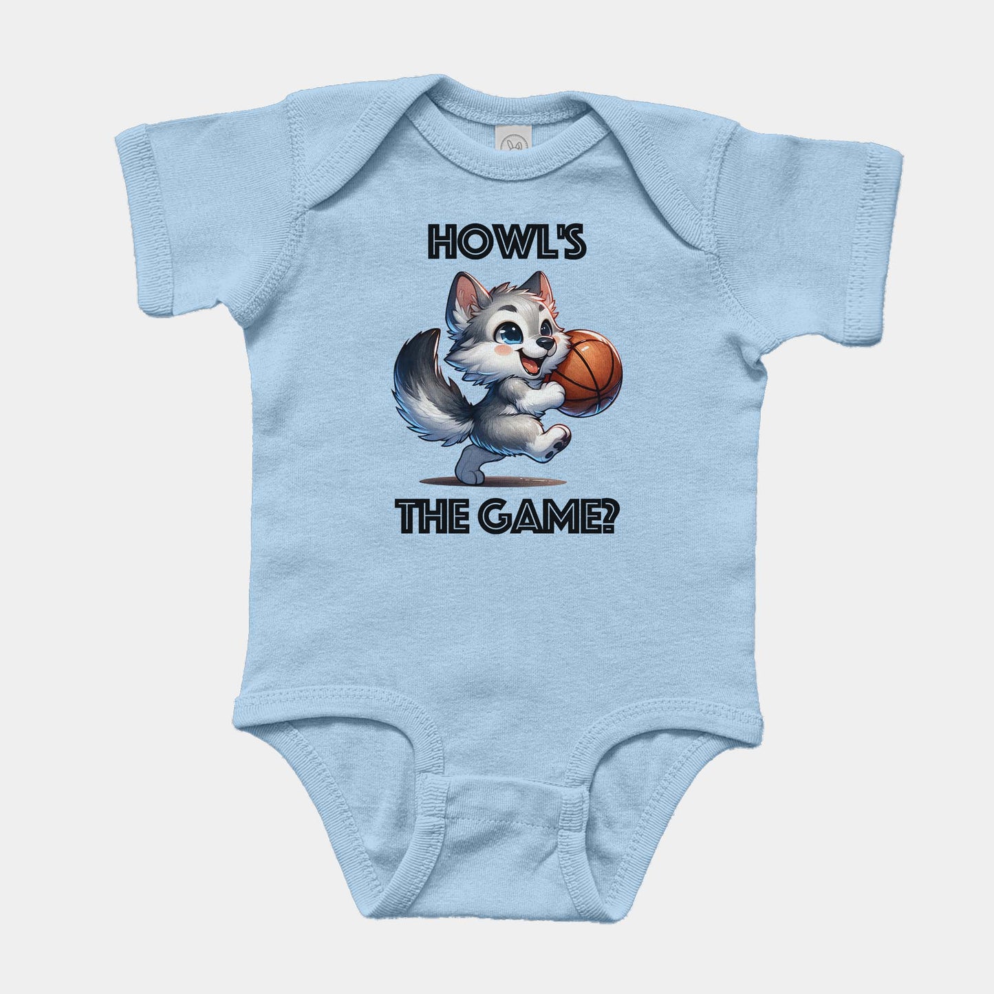 'Howl's the Game?' Short Sleeve Bodysuit