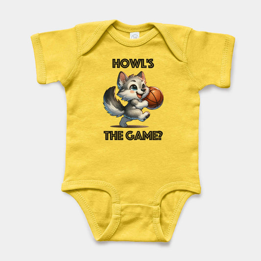 'Howl's the Game?' Short Sleeve Bodysuit