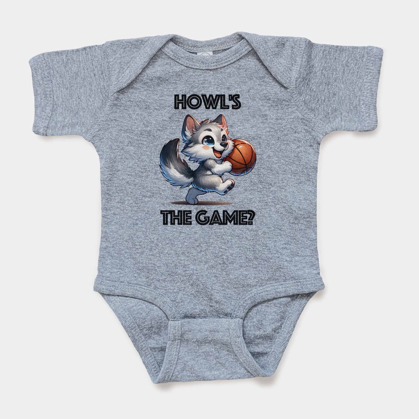 'Howl's the Game?' Short Sleeve Bodysuit