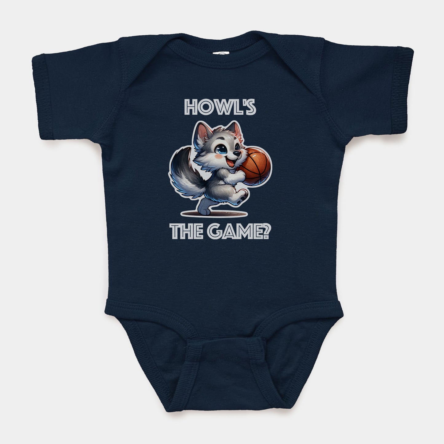 'Howl's the Game?' Short Sleeve Bodysuit