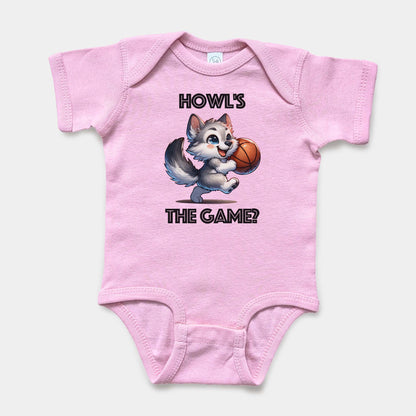 'Howl's the Game?' Short Sleeve Bodysuit