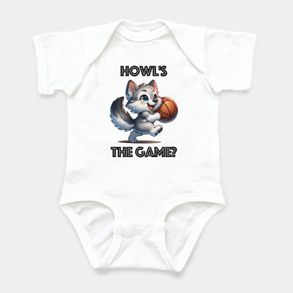 'Howl's the Game?' Short Sleeve Bodysuit