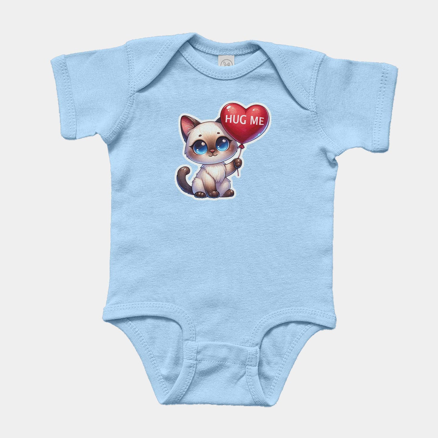 'Hug Me' Short Sleeve Bodysuit