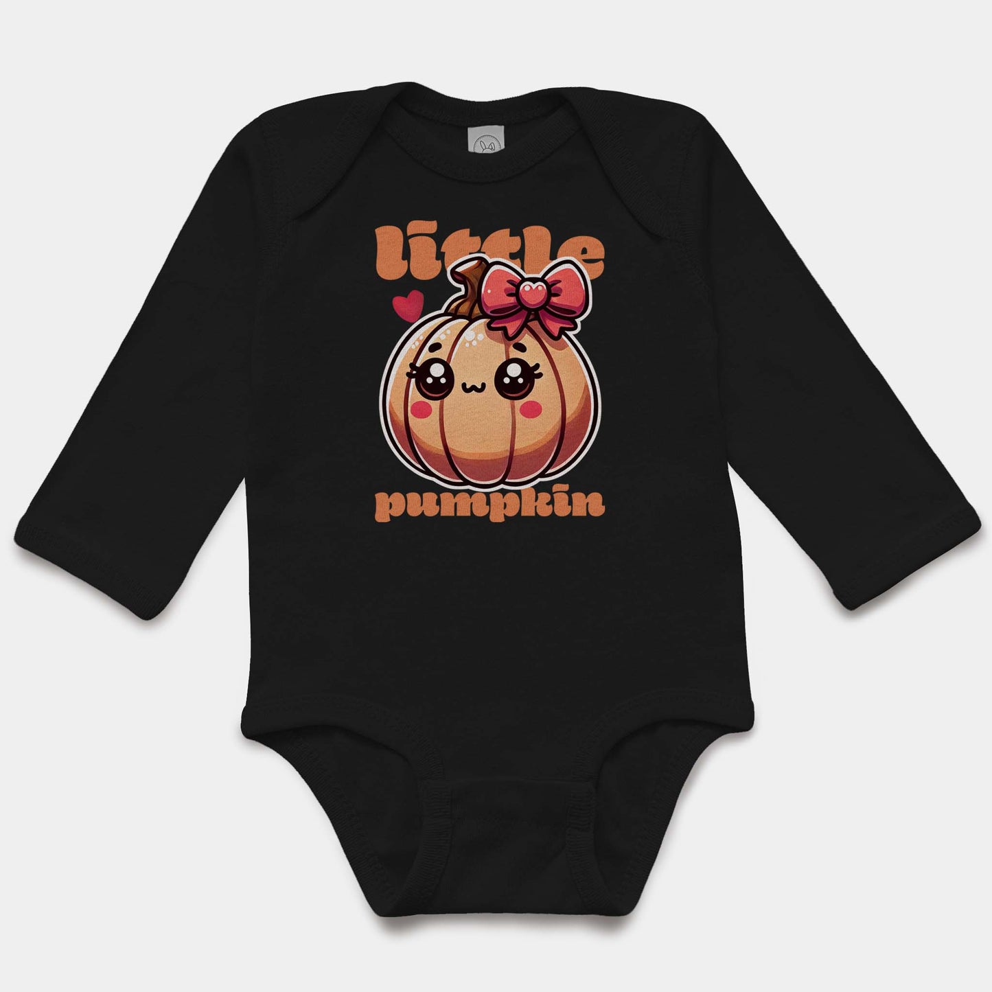 'Little Pumpkin' Baby Long Sleeve Bodysuit