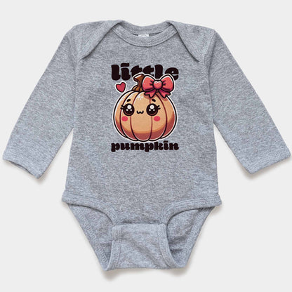 'Little Pumpkin' Baby Long Sleeve Bodysuit