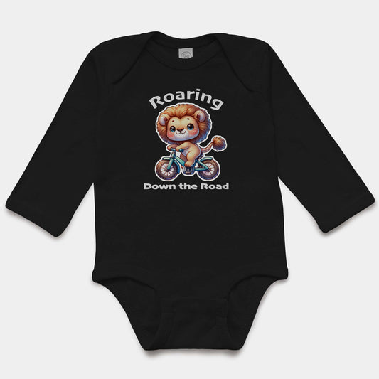 'Roaring Down the Road' Long Sleeve Bodysuit