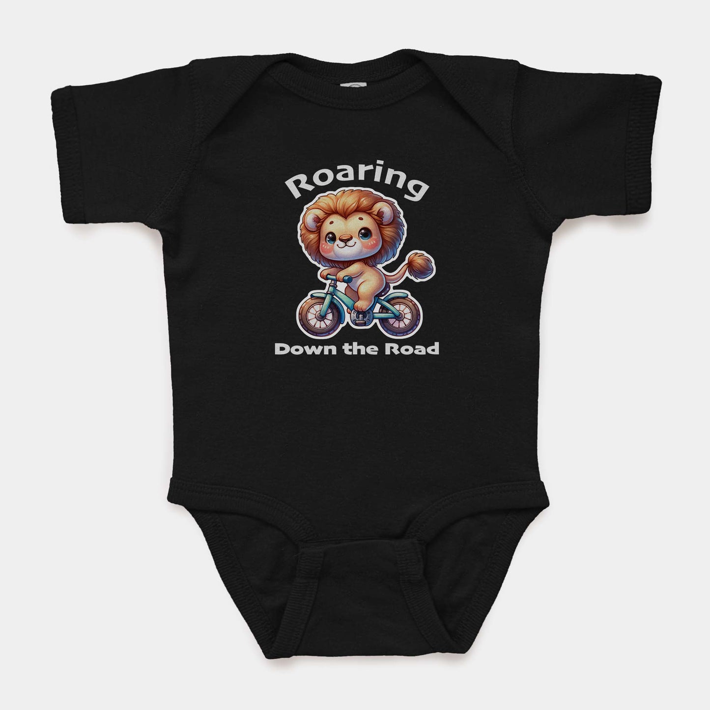 'Roaring Down the Road' Short Sleeve Bodysuit