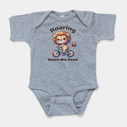 'Roaring Down the Road' Short Sleeve Bodysuit