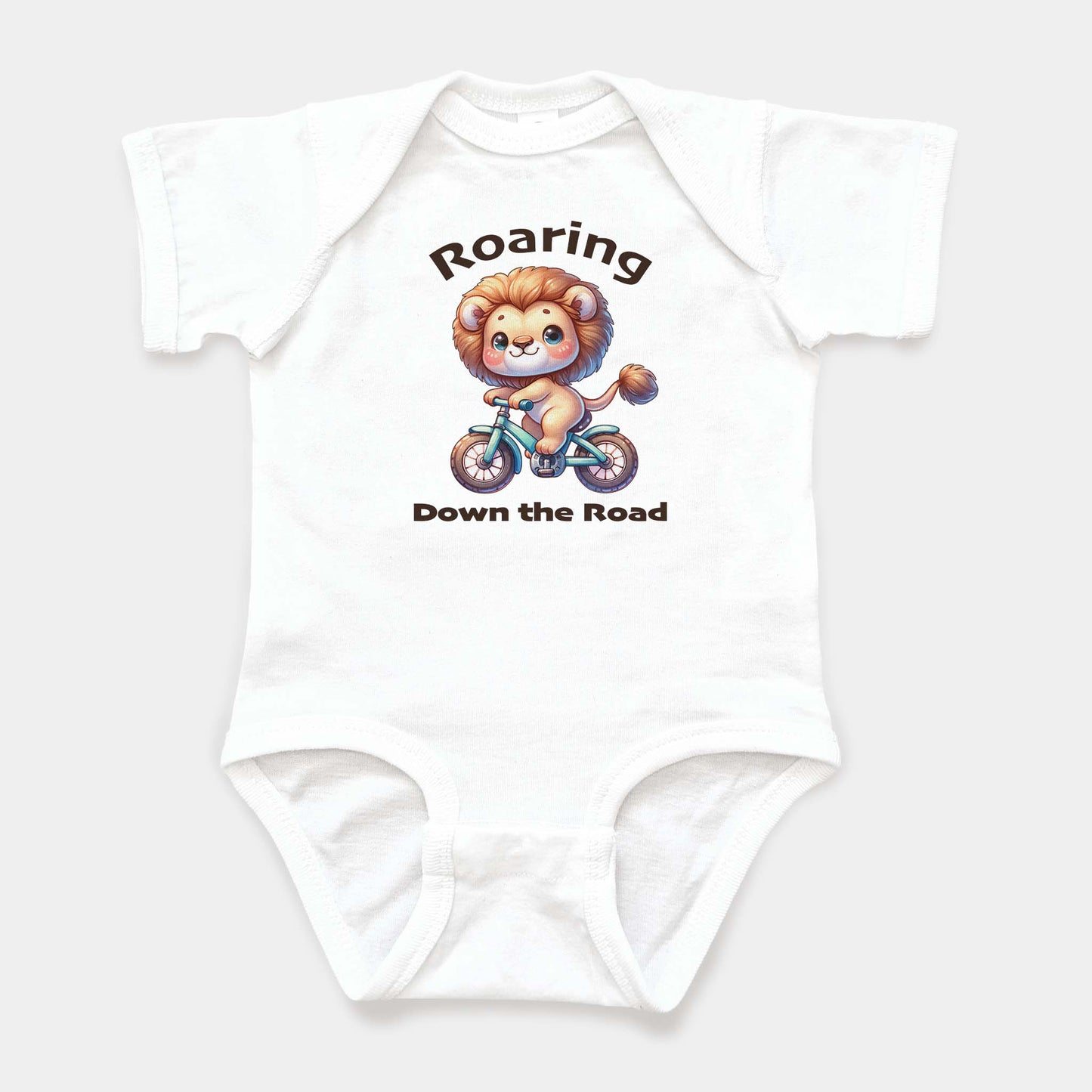 'Roaring Down the Road' Short Sleeve Bodysuit