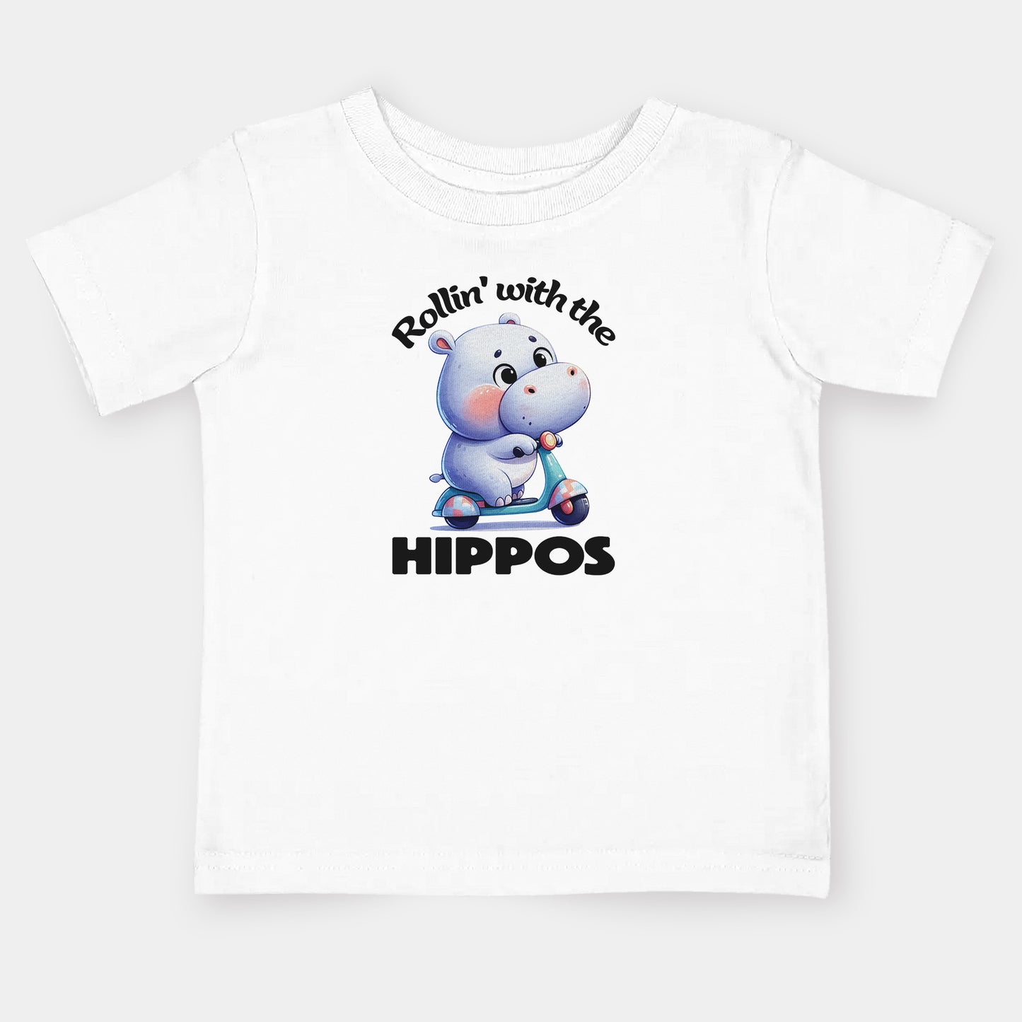 'Rollin' with the Hippos' Baby T-shirt