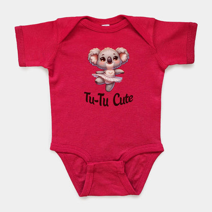 'Tu-Tu Cute' Short Sleeve Bodysuit